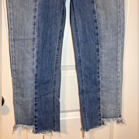 Moussy two toned straight multi wash vintage style jeans - Picture 6 of 11